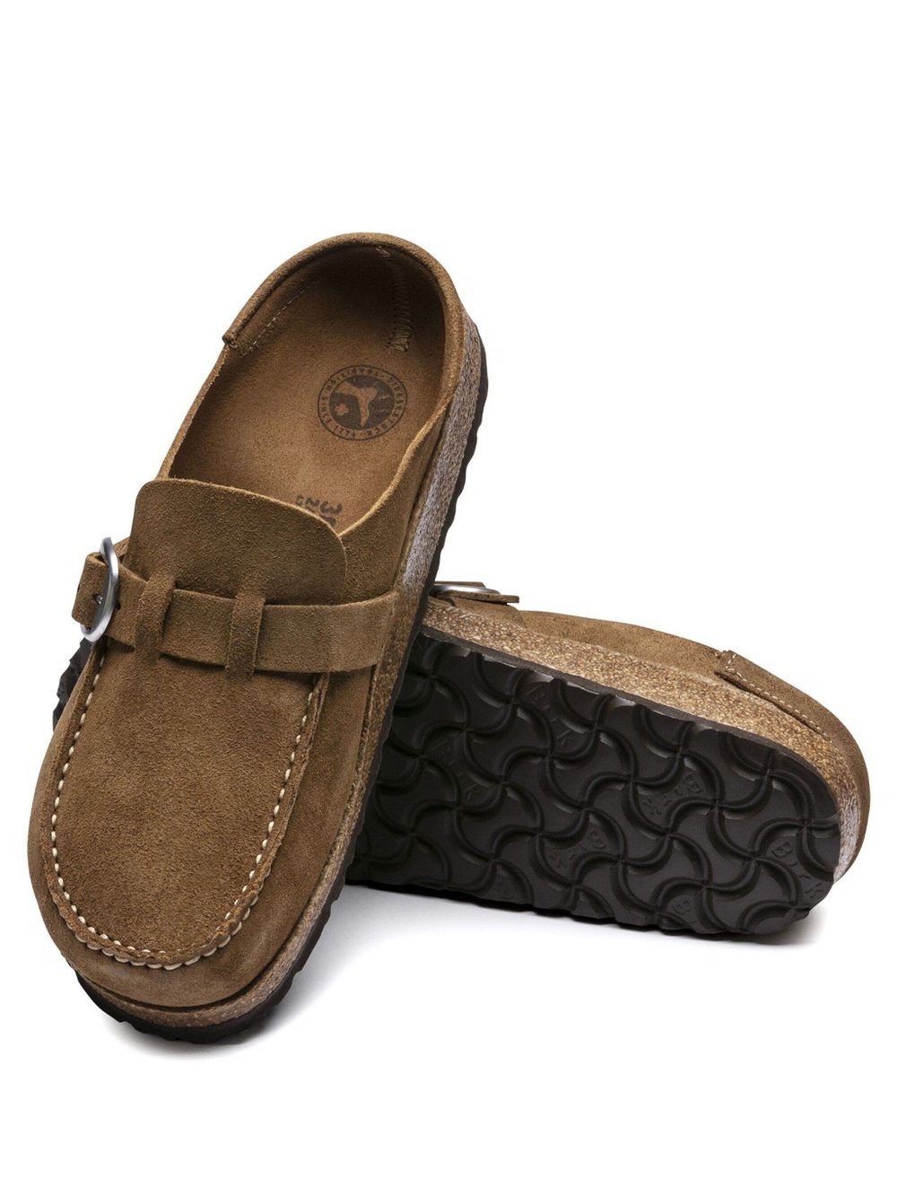 Birkenstock Buckley Suede Leather Mules 37